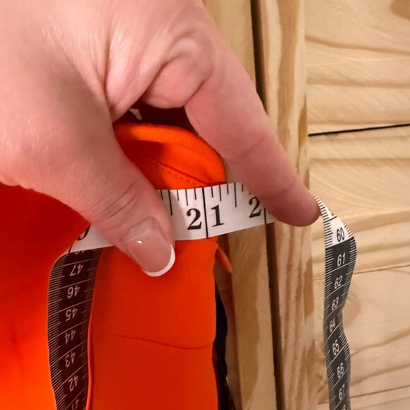 NWT, Extra Large, Orange, Single Strap, Mini Dress - Picture 8 of 8